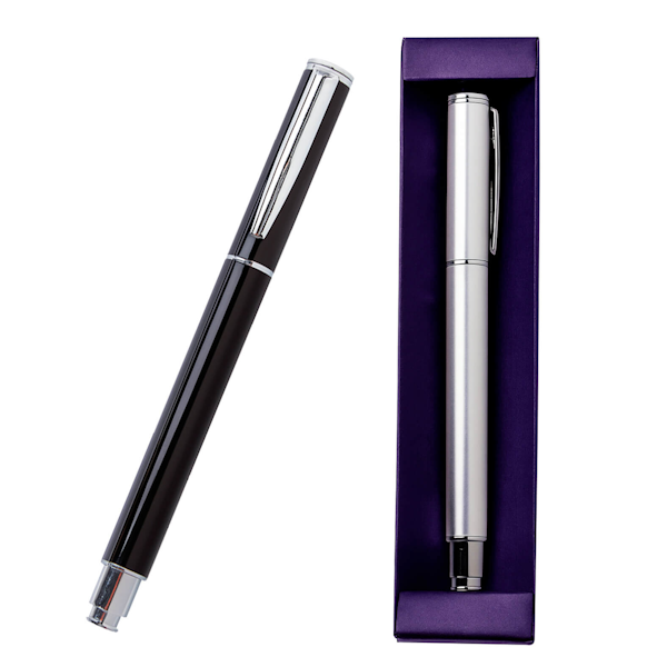 pluma con estuche