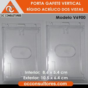 porta gafere rigido acrilico