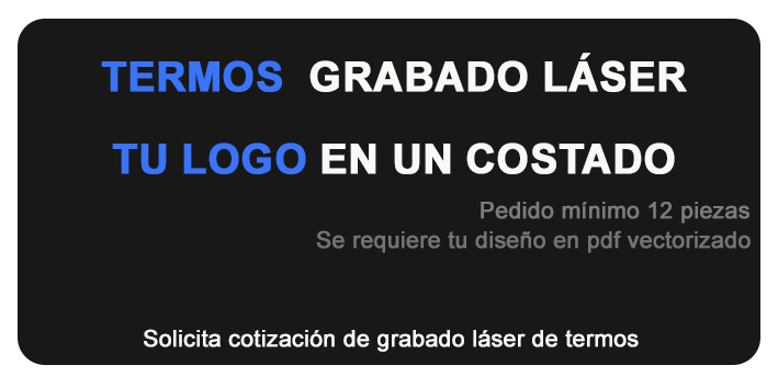 termos con grabado láser