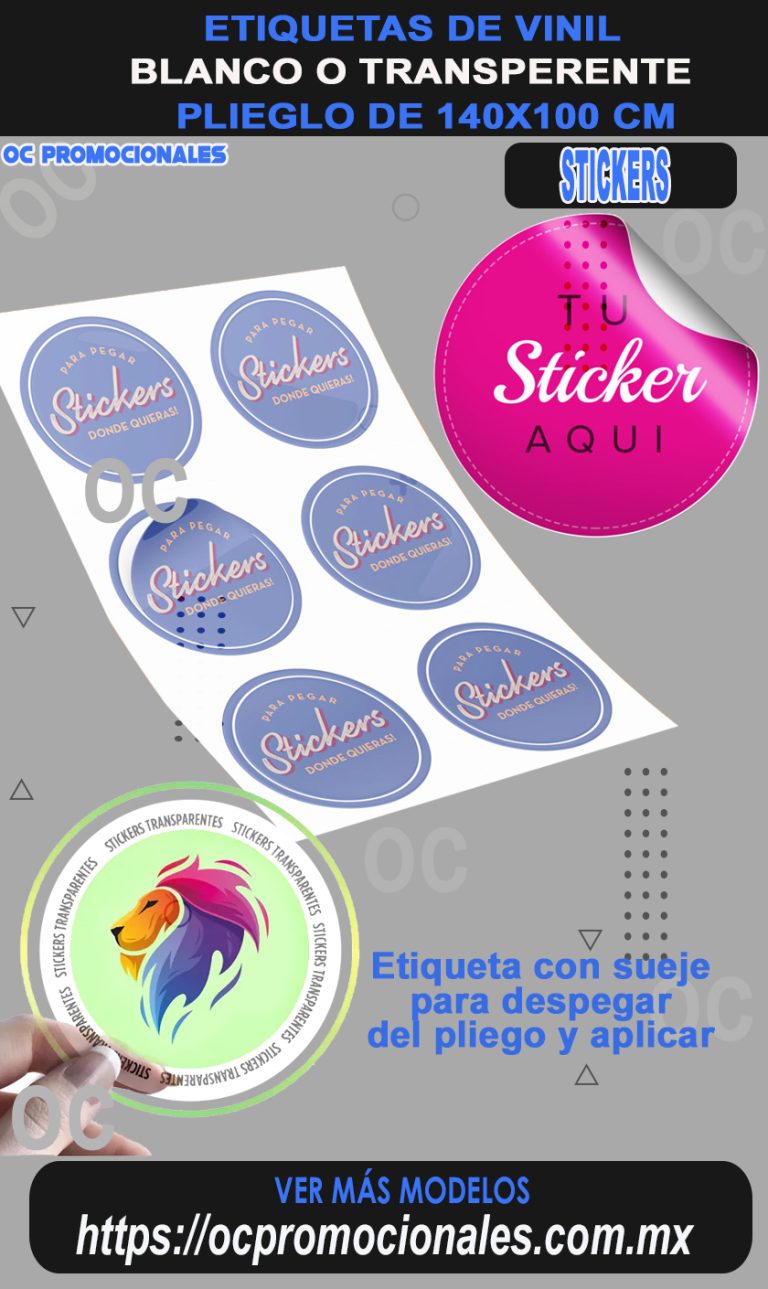 etiqueta de vinil con suaje o troquelada