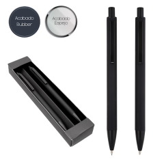 Pluma y lapicero metalico con grabado láser