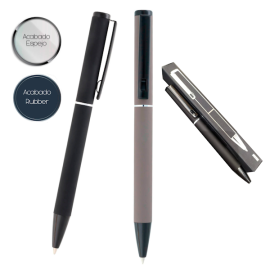BOLIGRAFO METALICO CON CAJA
